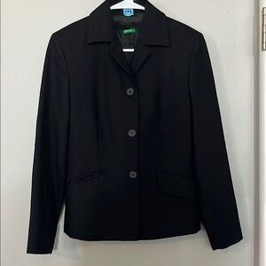 United Colors Of Benetton Black Tailored Blazer